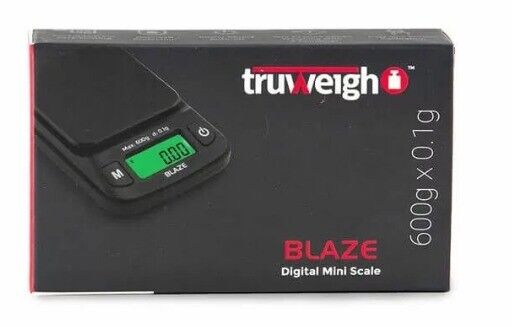 Truweigh - Blaze Scale | 600g x 0.01g | Single Unit