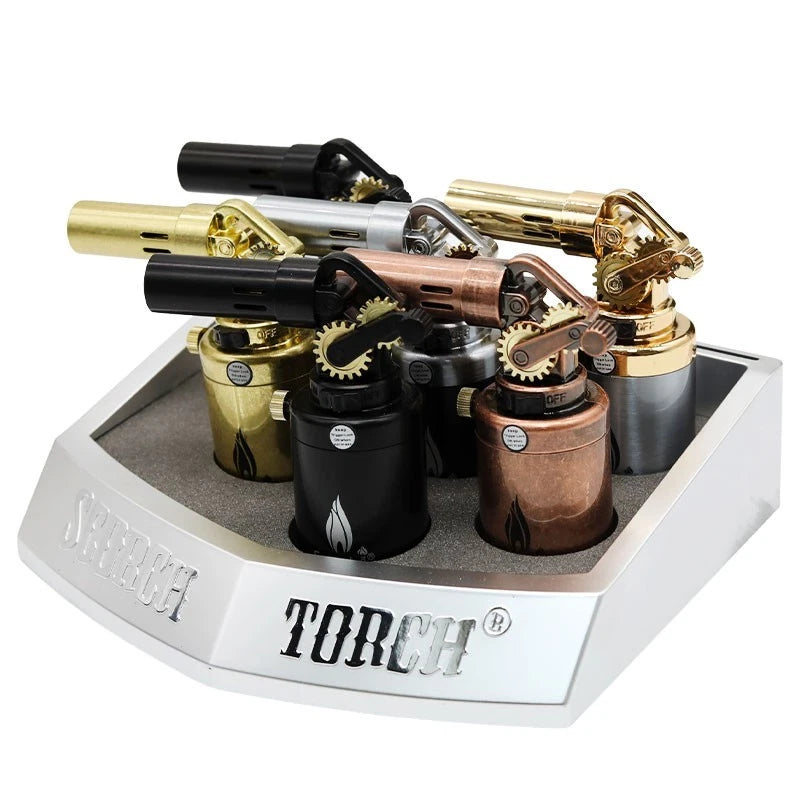 Scorch Torch - 4.5" TALL SINGLE FLAME ERGO IGNITION | 6 units /Box |  ST61876 Main image