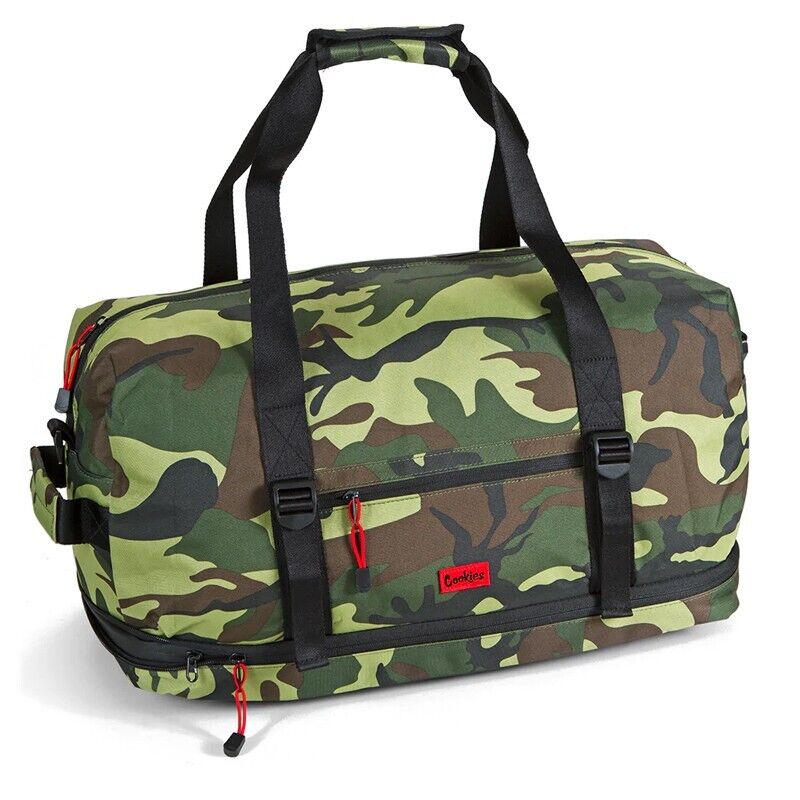 Cookies Explorer Duffle Bag – Durable Nylon & Polyester | 3 Assorted Colors