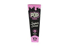 POP Cones - 1 1/4 Size | Cones with a Flavor Burst Pop ( Wraps, Papers, Cones) | Display 24PK | 6 Cones/Pack