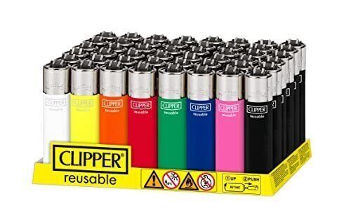 CLIPPER REUSABLE LIGHTERS  | 48  Count Main image