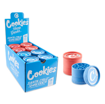 Cookies x Santa Cruz Shredder | 4-Piece Hemp Grinder | Wholesale Smoking Accessories