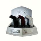 Scorch Torch - 45 Degree Torch- Satin Finish | Hold Button |9 Units/Box | TO61716