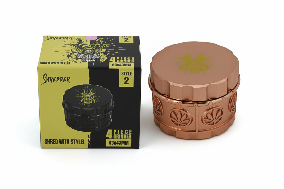 Shredder - Style "2" 4-piece grinder 63x43mm | UNIT