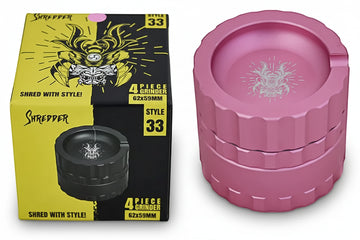 Shredder - Style "33" 4-piece grinder 62x59mm | UNIT