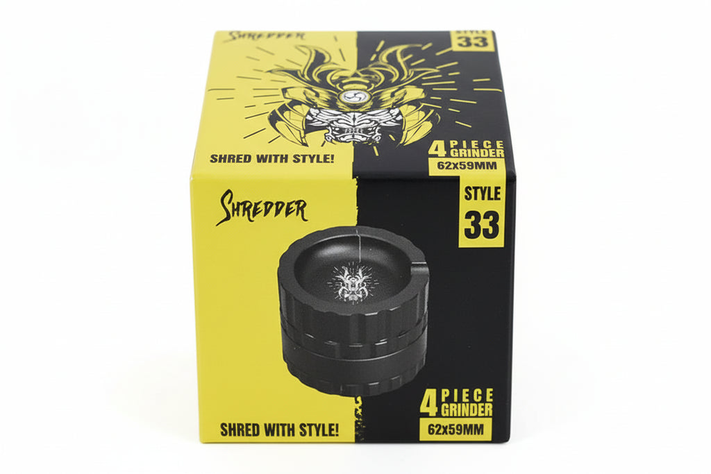 Shredder - Style "33" 4-piece grinder 62x59mm | UNIT