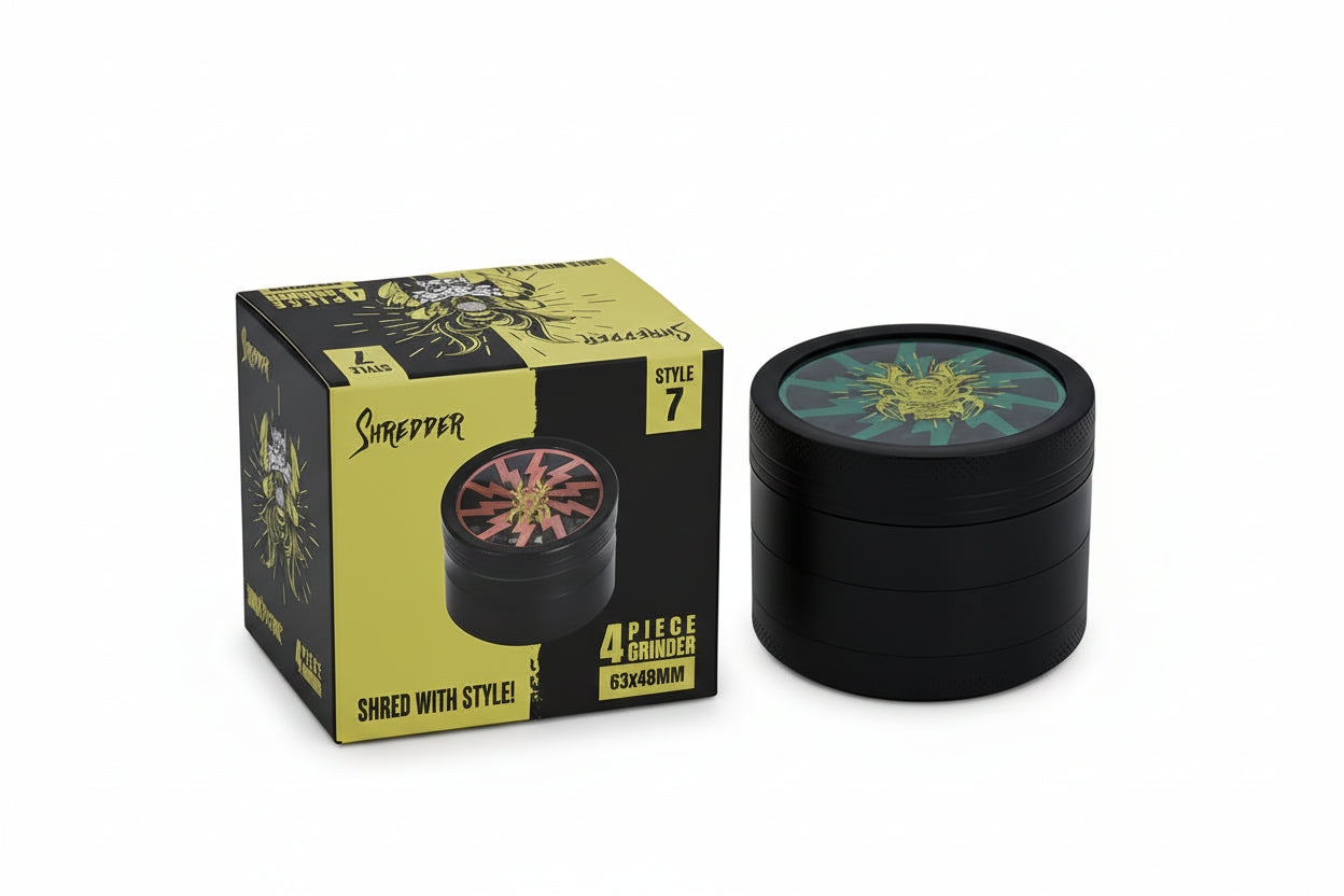 Shredder - Style "7" 4-piece grinder 63x48mm | UNIT Secondary image