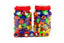Silicone - Wax Container Jars in Plastic Box | 100 Units / Box | Box