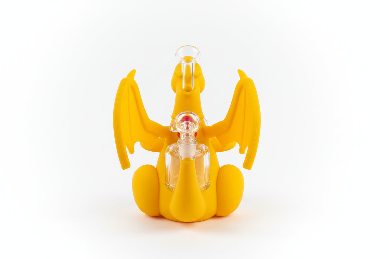 Dragon Silicone Water Pipe with Downstem & Bowl | Wholesale Bong Secondary image
