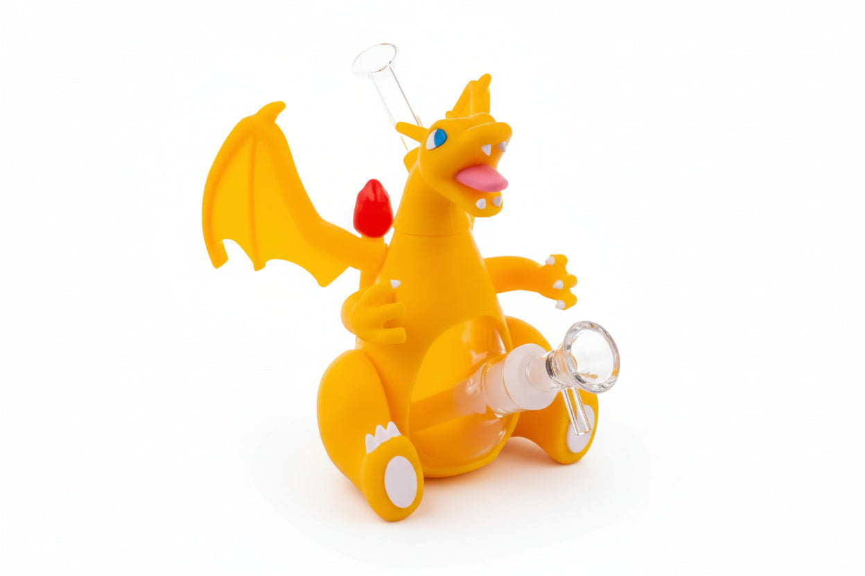 Dragon Silicone Water Pipe with Downstem & Bowl | Wholesale Bong Main image