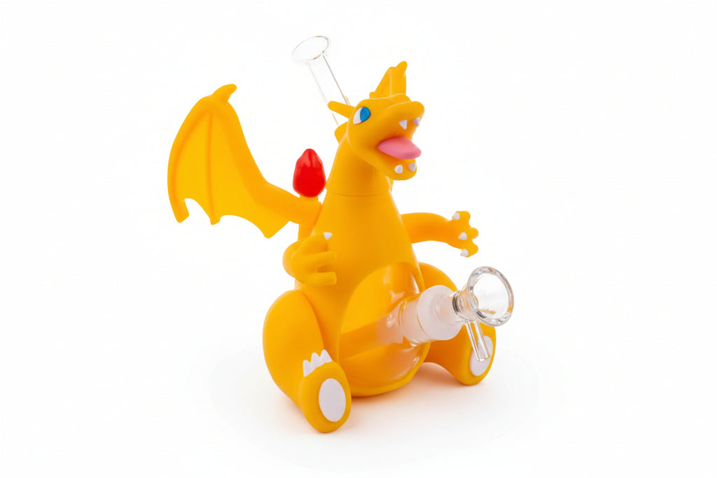 Dragon Silicone Water Pipe with Downstem & Bowl | Wholesale Bong