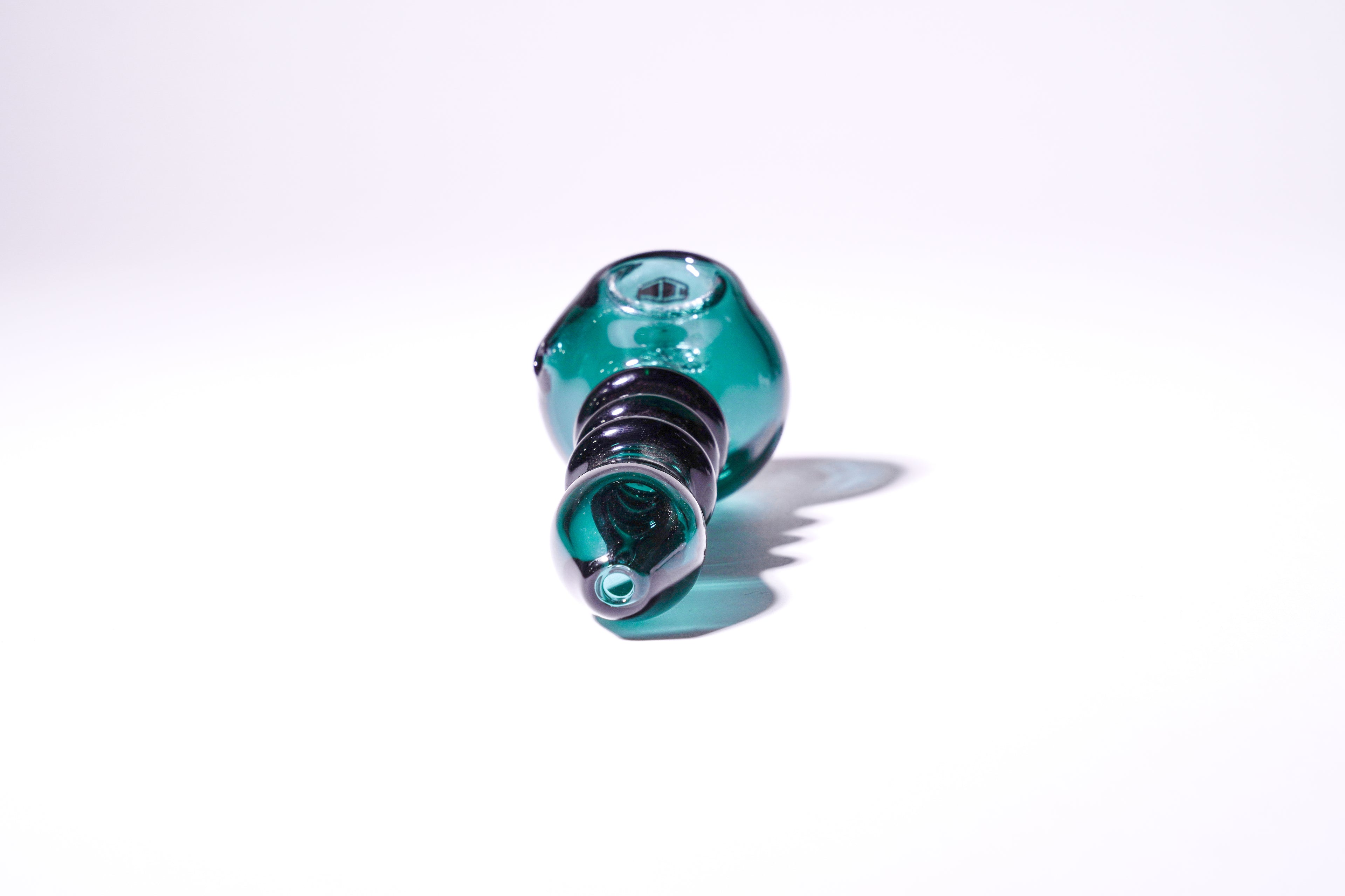IC Glass - Slime cold color hand pipe with screen | ICHP169
