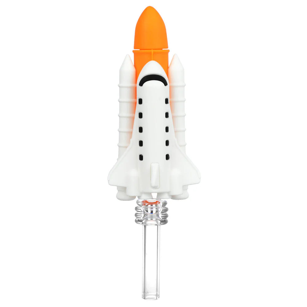 SILICONE HAND PIPE| 4 inches| Spaceship|