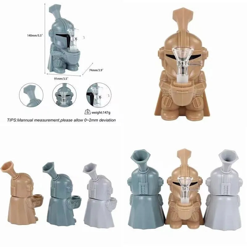 Silicone - Mandalorian Silicone Bong | Single Unit