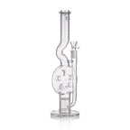 straight tube bong side view 