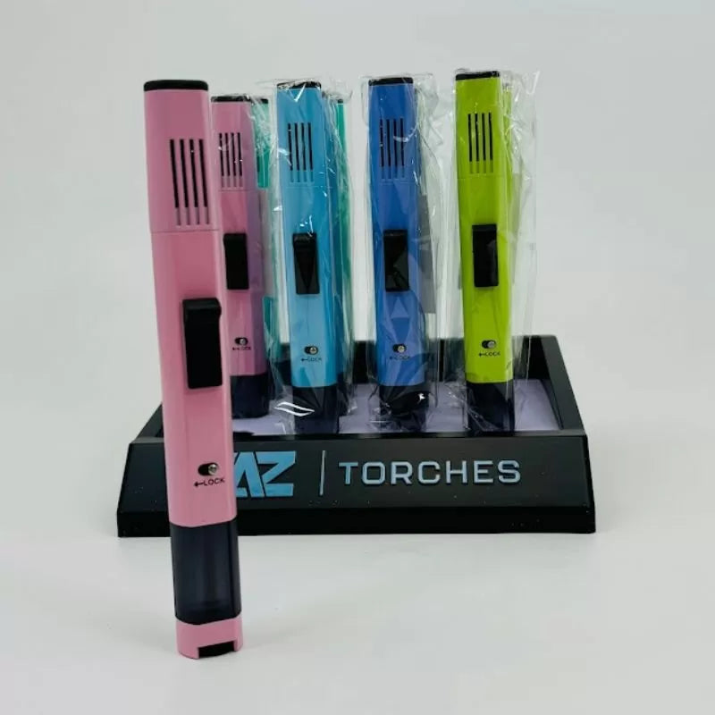 TAZ - Sleek Pen Torches | 12 Units / Display | Display