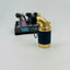 TAZ - Leather texture on body Torch | Red Flame & Four nozzles | 6 Units / Display | Display