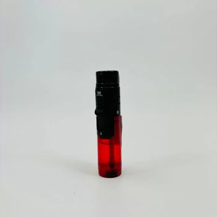 TAZ - Torch with Flame nozzle on the top | Half Transparent body | 12 Units / Display | Display