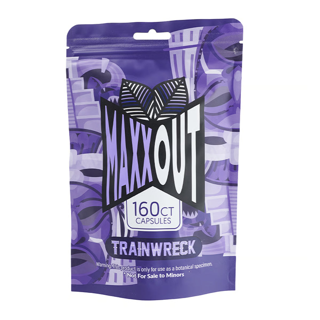 Pain Out Max - Kratom | 160 Capsules / Bottle | Bottle