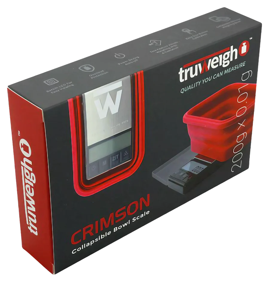 Truweigh - Crimson Scale | Collapsible Bowl | 1000g x 0.1g | Single Unit Main image