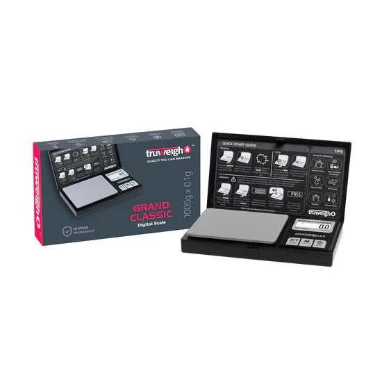 Truweigh Grand Classic Digital Scale (1000g x 0.1g & 200g x 0.01g)