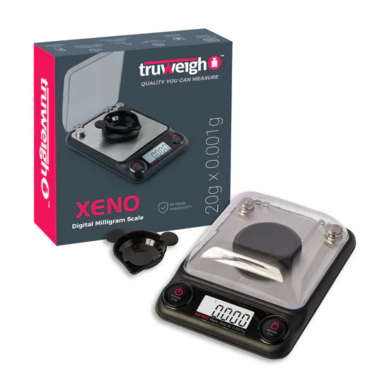 Truweigh - Xeno Digital Milligram Scale | 20g x 0.001g | Single Unit