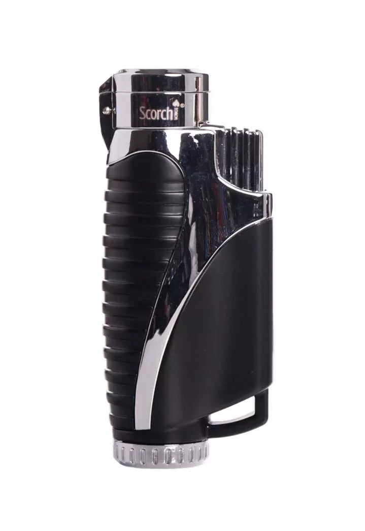 Scorch Torch - Turbo 3-Flame Flip open torch | 12 Units / Display | Display