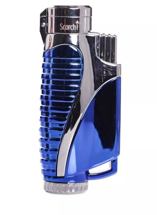 Scorch Torch - Turbo 3-Flame Flip open torch | 12 Units / Display | Display