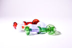 IC Glass - Slime color Sherlock Pipe | ICHP165