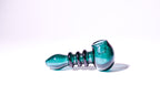 IC Glass - Slime cold color hand pipe with screen | ICHP169