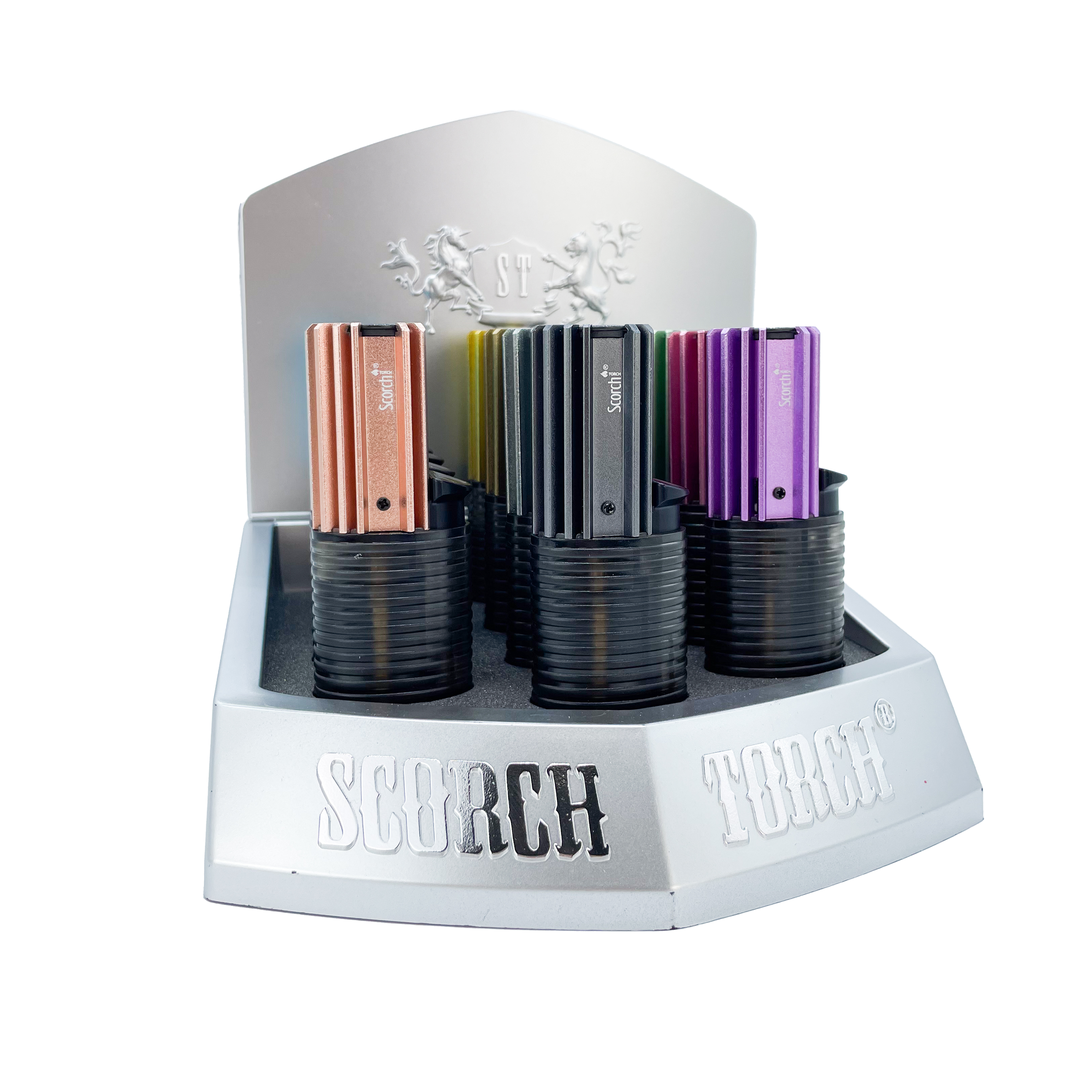 Scorch Torch - Straight up shooter Torch | Clear tank| 12 Units / Display | Display Main image