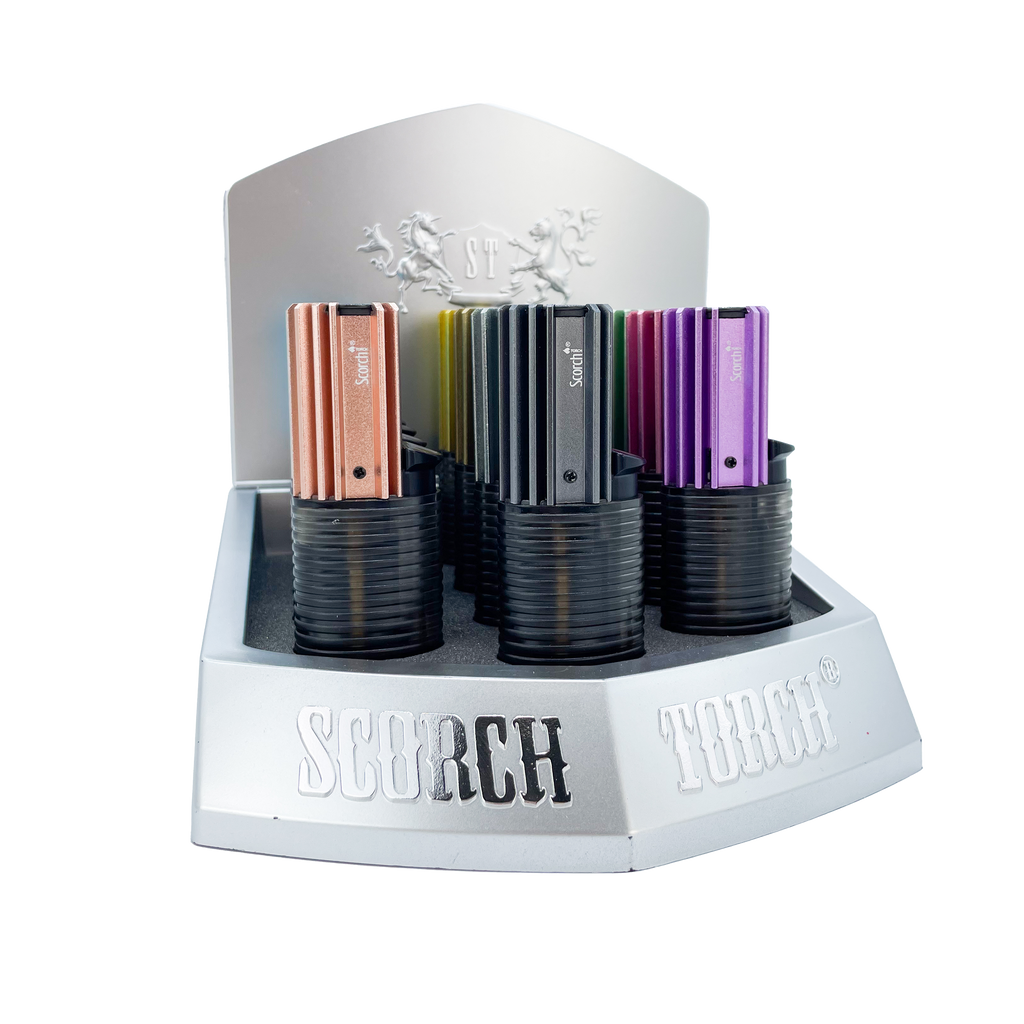 Scorch Torch - Straight up shooter Torch | Clear tank| 12 Units / Display | Display