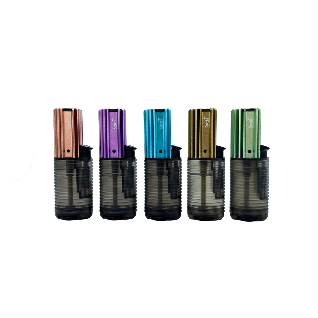 Scorch Torch - Straight up shooter Torch | Clear tank| 12 Units / Display | Display