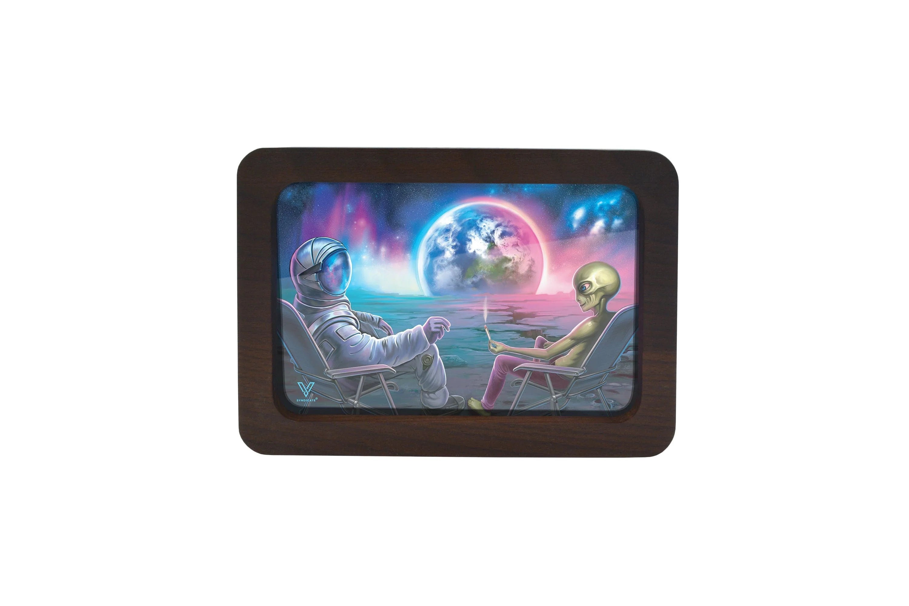 V Syndicate - 3D High Def Wood Rollin' Trays | Single Unit