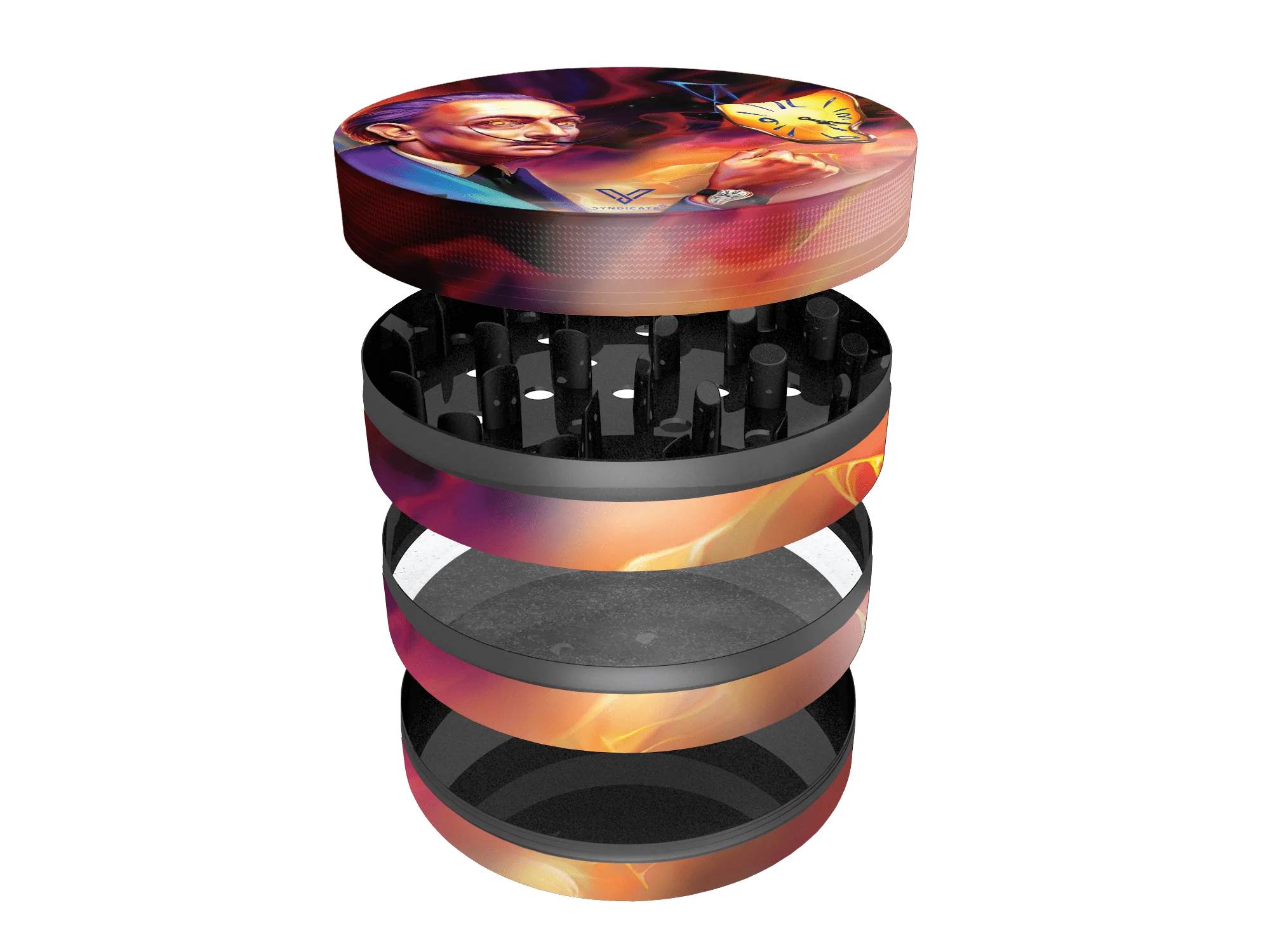 V Syndicate - 63MM Sharp Shredder Herb Grinder | Single Unit