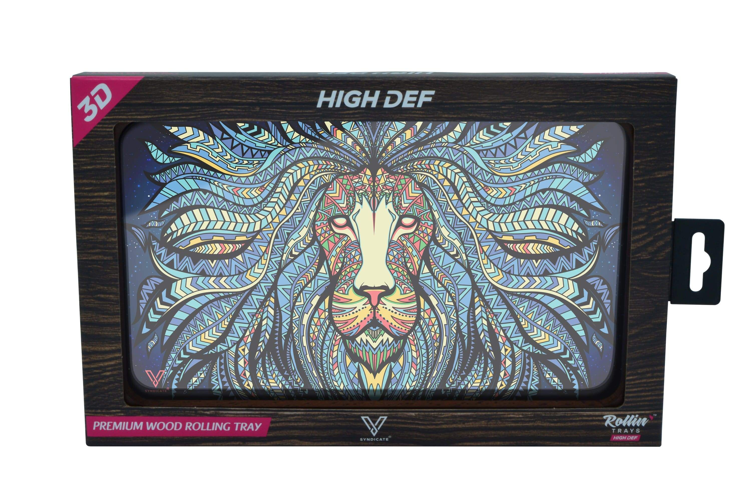 V Syndicate - 3D High Def Wood Rollin' Trays | Single Unit
