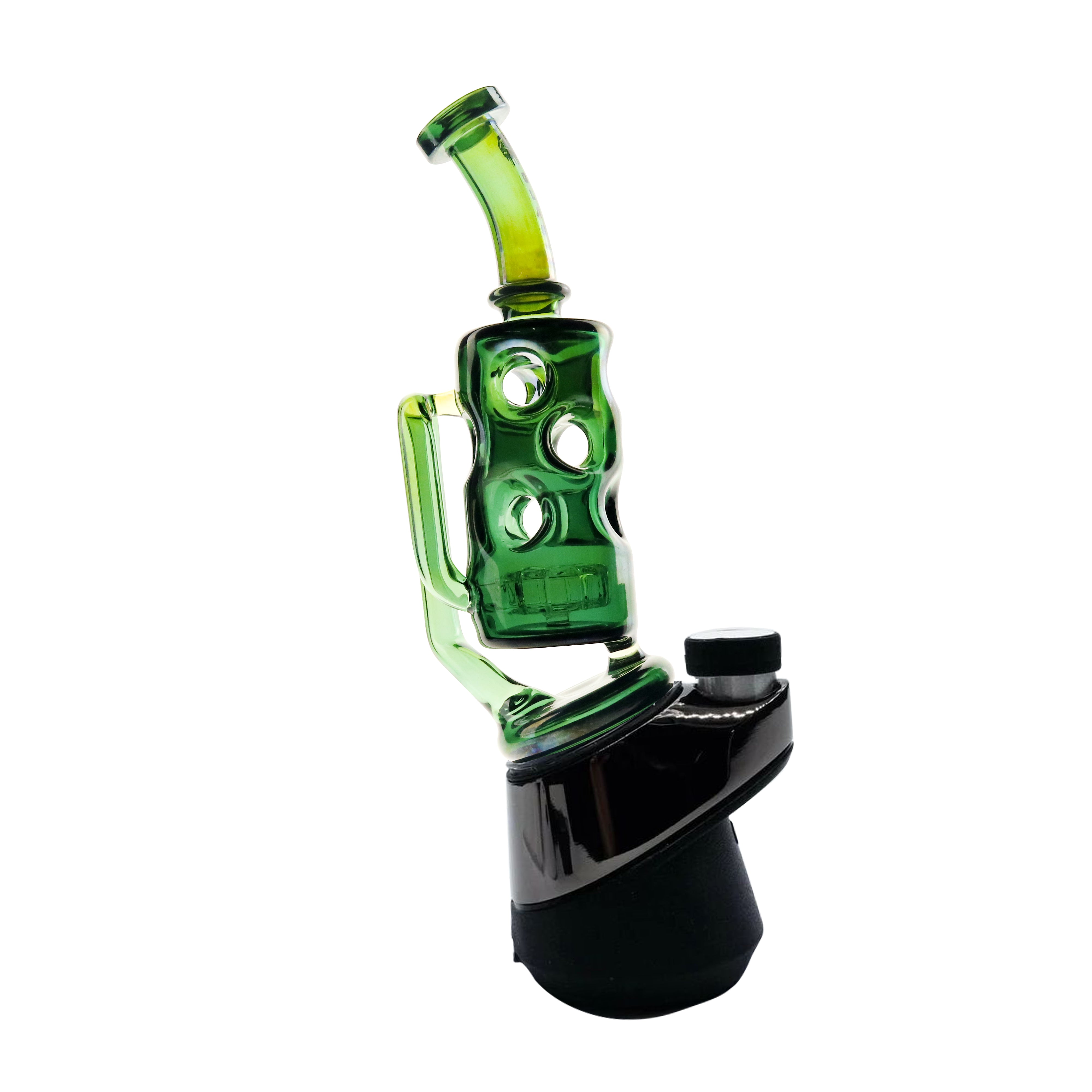IC Glass Puffco Glass Attachment with Fumed Design | ICPU98 | High-Quality Accessory