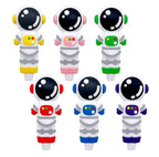 Silicone - 4.5" Astronaut Shaped Hand Pipe | 5 Units / Pack | Pack