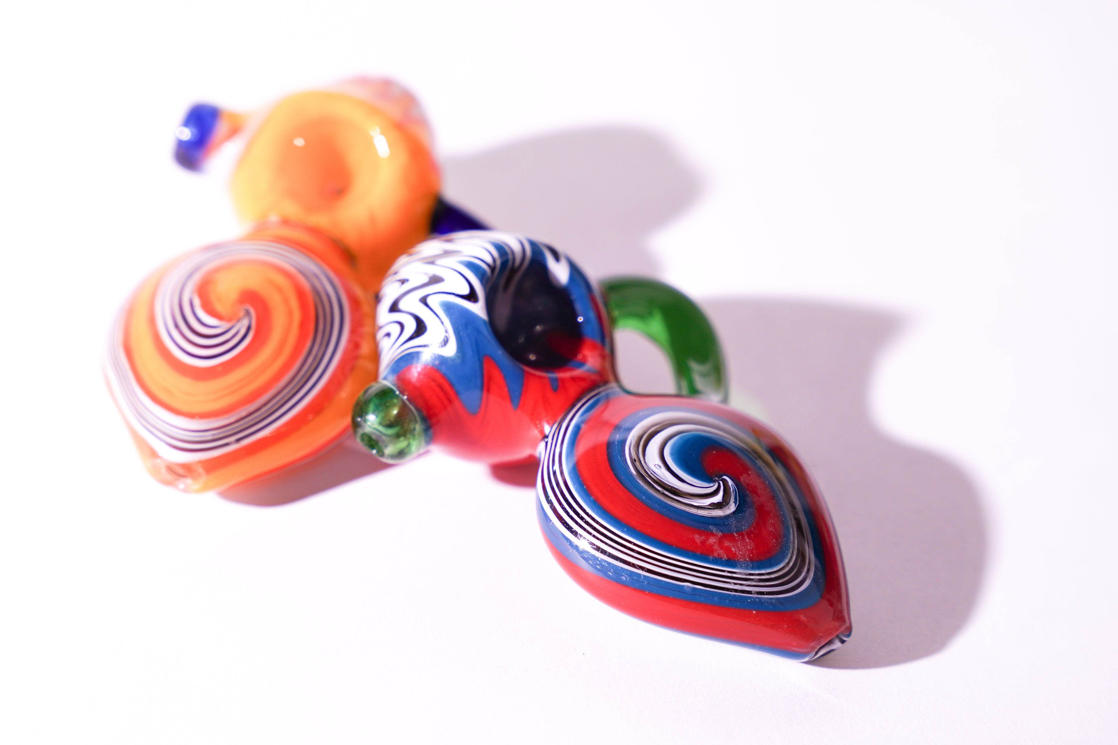 Twist Tail Wig Wag wholesale Hand Pipe | HP365