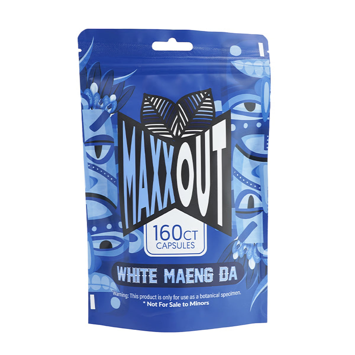 Pain Out Max - Kratom | 160 Capsules / Bottle | Bottle Secondary image