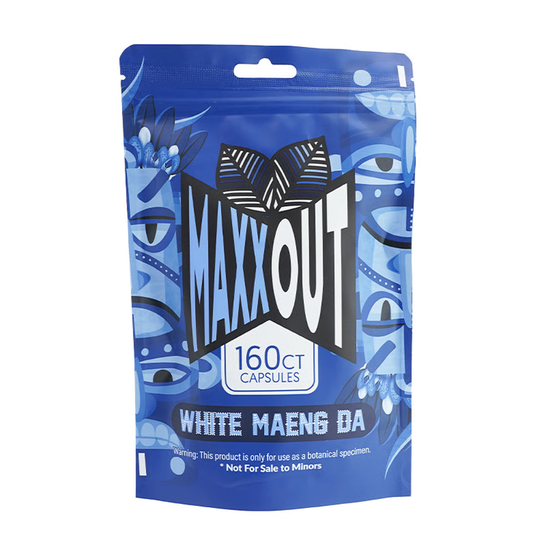 Maxxout - Kratom | 160 Capsules / Bottle | Bottle