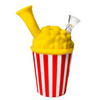 Silicone - 5" Popcorn Cup Waterpipe | Single Unit