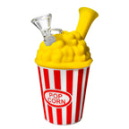 Silicone - 5" Popcorn Cup Waterpipe | Single Unit