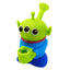 Silicone - 3 Eyed Alien | Bong with Glass Screen Bowl | Single Unit