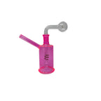 Cylindrical Oil burner with Flower | 9 Colors | OB8009