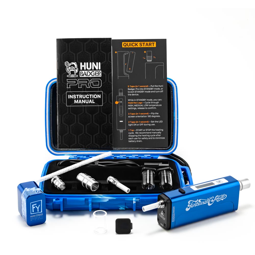 Huni Badger X Fortunate Youth | Premium Portable Vaporizer