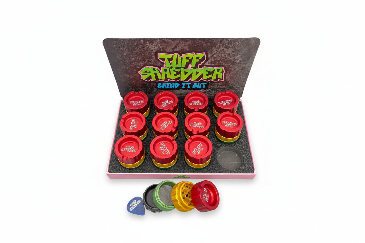 Tuff Shredder-  4 Piece Portable Herb Grinders Main image