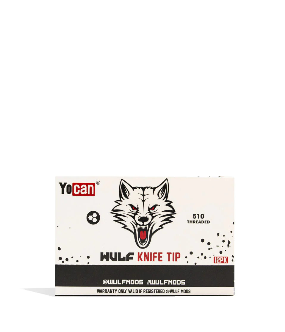 WULF YOCAN - Knife Tips | 510 Threaded | Hot Knife Attachment | 12 Units / Display | Display