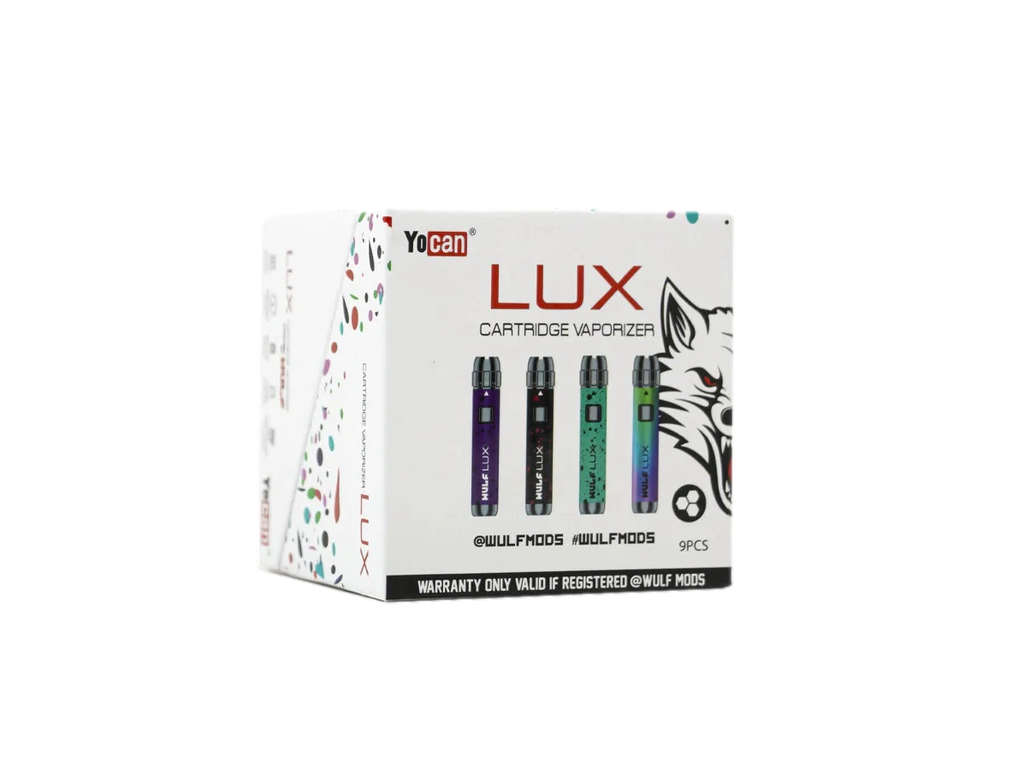YOCAN - WULF MODS LUX | 400 mAh Cartridge Vaporizer | 9 Units / Display | Display