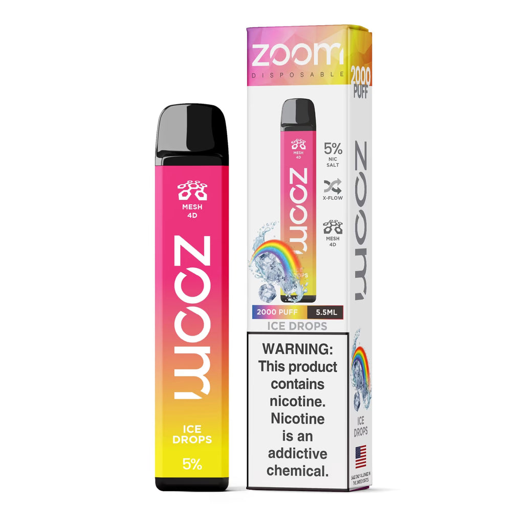 ZOOM Disposable | 2000 Puffs | 5.5ML | 3% Nicotine